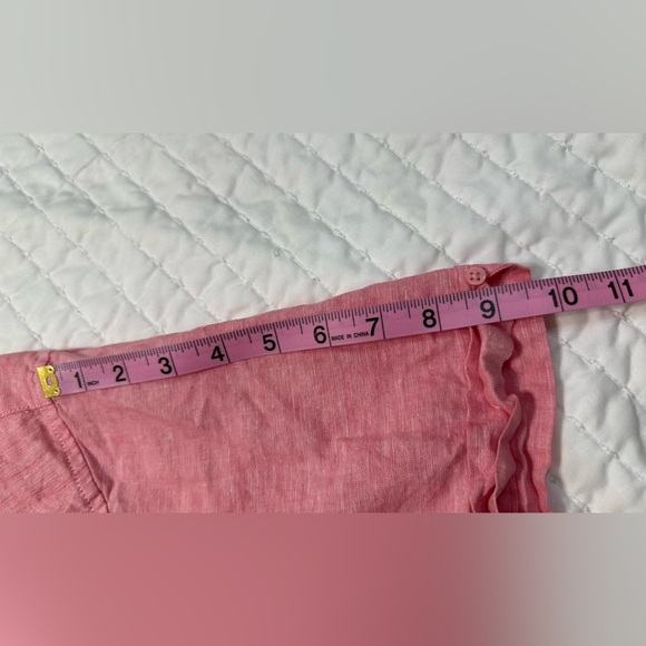 Cubavera Men's Pink Short Sleeve Button Down Shirt - Picture 14 of 15